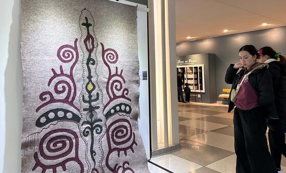 Экспозиция «Прогулка с Землей» объединяет работы из Центральной и Внутренней Азии, а так же Африки.